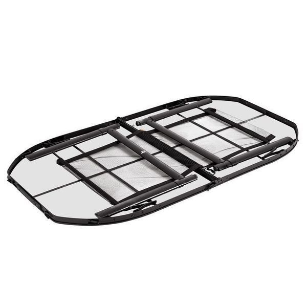 Стіл Bo-Camp Woodbine Oval 150x80 cm Black/Wood look (1404230) 103551-1106821 фото