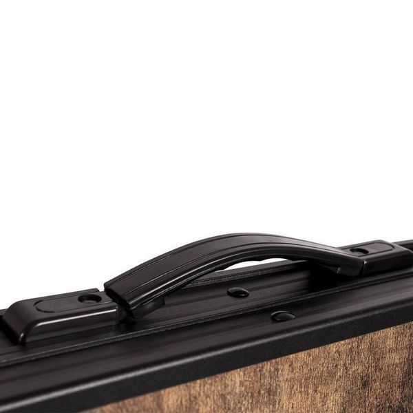 Стіл Bo-Camp Woodbine Oval 150x80 cm Black/Wood look (1404230) 103551-1106821 фото