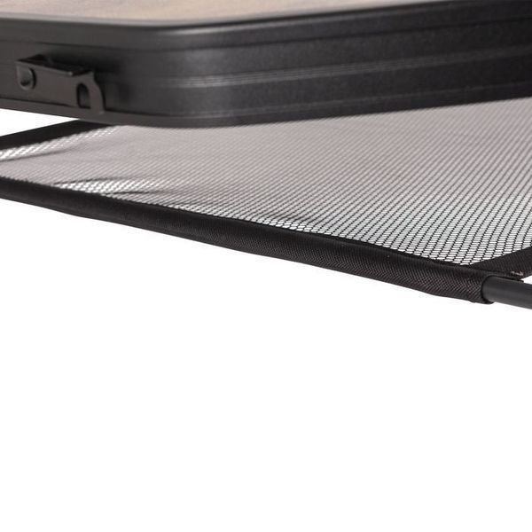 Стіл Bo-Camp Woodbine Oval 150x80 cm Black/Wood look (1404230) 103551-1106821 фото