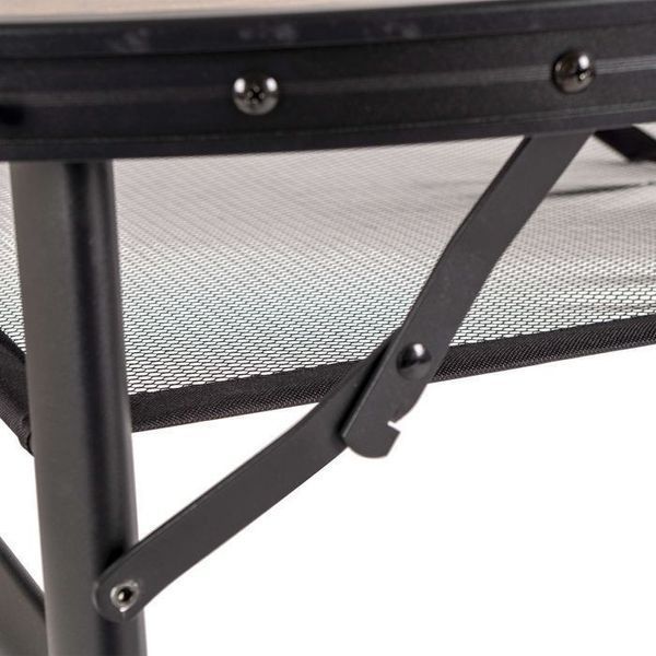 Стіл Bo-Camp Woodbine Oval 150x80 cm Black/Wood look (1404230) 103551-1106821 фото