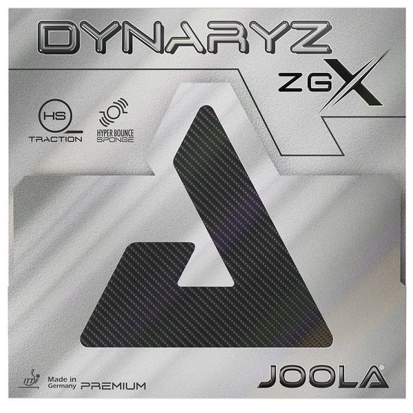 Накладка для ракетки для настільного тенісу Joola Dynaryz ZGX 2.0 Black &ndash; атакувальна професійна гума з високим обертанням 932019 фото