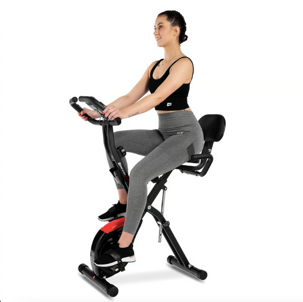 Велотренажер Hop-Sport HS-3030X Apeks X-Bike чорний 5902308232518 фото