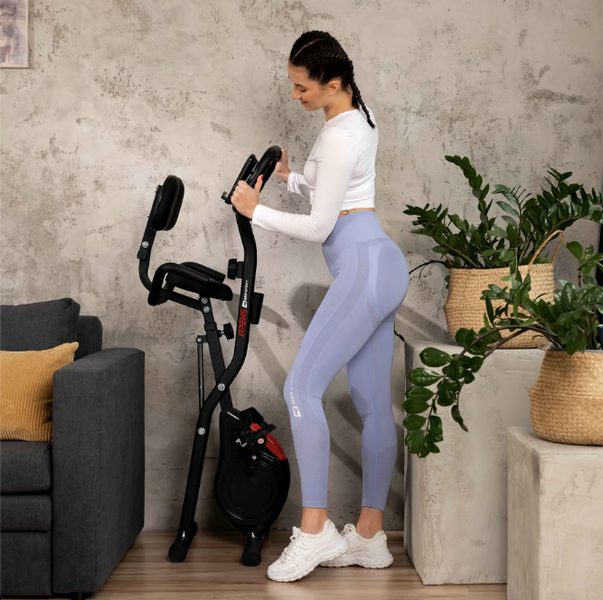 Велотренажер Hop-Sport HS-3030X Apeks X-Bike чорний 5902308232518 фото