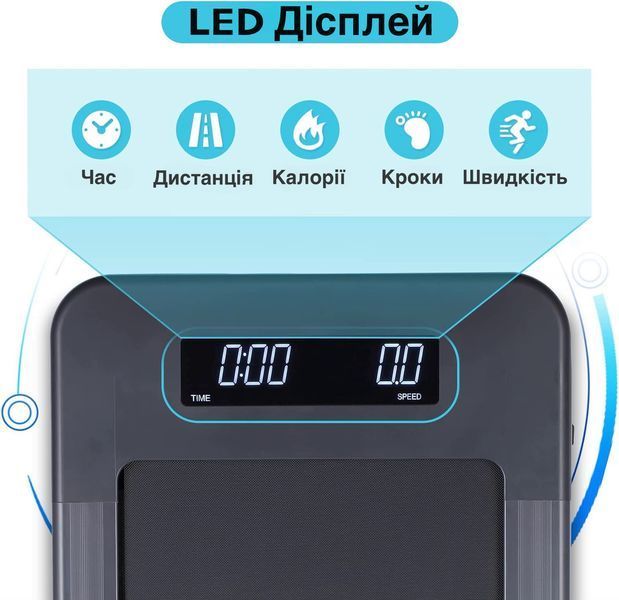 Бігова доріжка OMA Fitness 1010EB Ultra Slim &mdash; компактний тренажер для дому 1010EB Ultra Slim фото