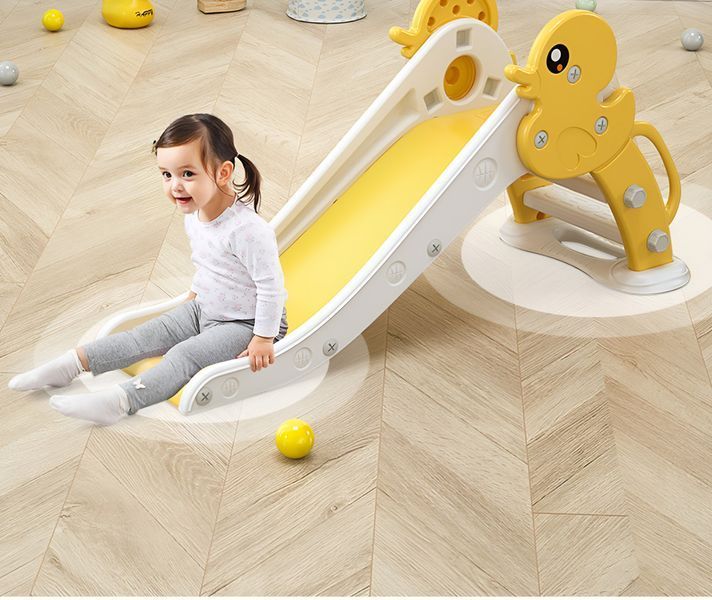 Дитяча гірка Terrio &ldquo;Ducky&rdquo; Жовто-сіра 115 см TG-113Y фото