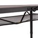 Стіл Bo-Camp Woodbine Oval 150x80 cm Black/Wood look (1404230) 103551-1106821 фото 11