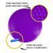 Балансувальна подушка-диск Cornix 33 см (сенсомоторна) масажна XR-0056 Violet XR-0056 фото 7