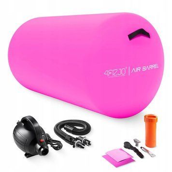 Повітряна бочка для гімнастики 4FIZJO Air Barrel 100 x 60 см Pink (P-5905973405478) P-5905973405478 фото
