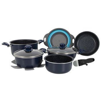 Набір посуду Gimex Cookware Set induction 9 предметів Blue (6977225) 149315-1106821 фото