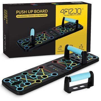 Упори (дошка) для віджимань зі змінним хватом 4FIZJO Push-up Board складна (P-5907739312785) P-5907739312785 фото