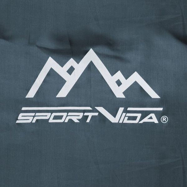 Спальний мішок (спальник) ковдра SportVida SV-CC0065 +2 ...+21&deg;C R Navy Green/Orange SV-CC0065 фото