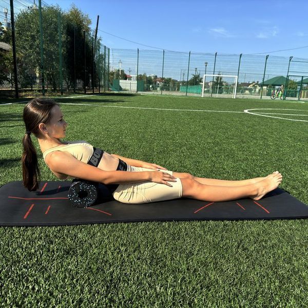 Масажний набір Cornix (Ball 8 см, Duoball 8 х 16 см та Foam Roller 30 х 15 см) XR-0078 XR-0078 фото