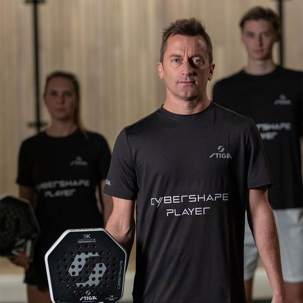 Ракетка для падел тенісу Stiga Racket Cybershape 18K (2202-1701-03) 931816 фото