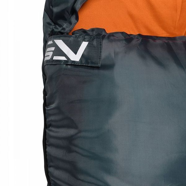 Спальний мішок (спальник) ковдра SportVida SV-CC0065 +2 ...+21&deg;C R Navy Green/Orange SV-CC0065 фото