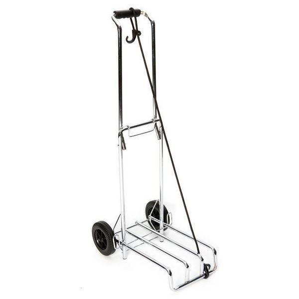 Візок господарський Bo-Camp Luggage Trolley Foldable 40 kg Silver (5267279) 103707-1106821 фото