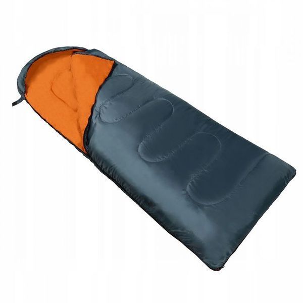 Спальний мішок (спальник) ковдра SportVida SV-CC0065 +2 ...+21&deg;C R Navy Green/Orange SV-CC0065 фото