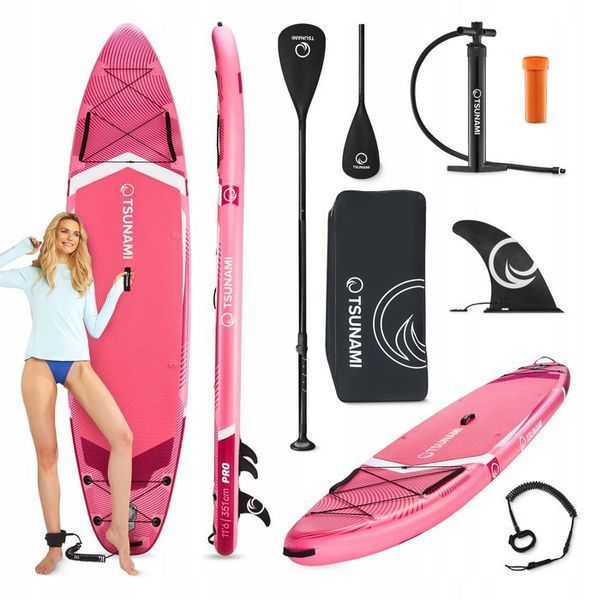 Надувна SUP дошка TSUNAMI PRO 350 см з веслом T10 (P-5905973405591) P-5905973405591 фото