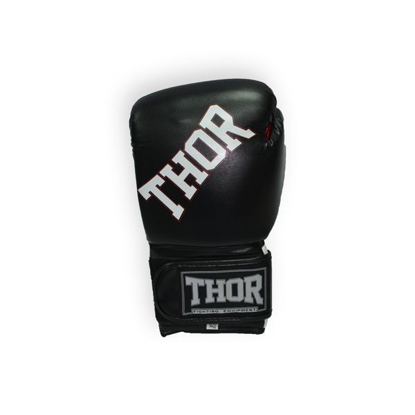 Рукавички боксерські THOR RING STAR 14oz / PU / чорно-біло-червоні 3460-1888 фото