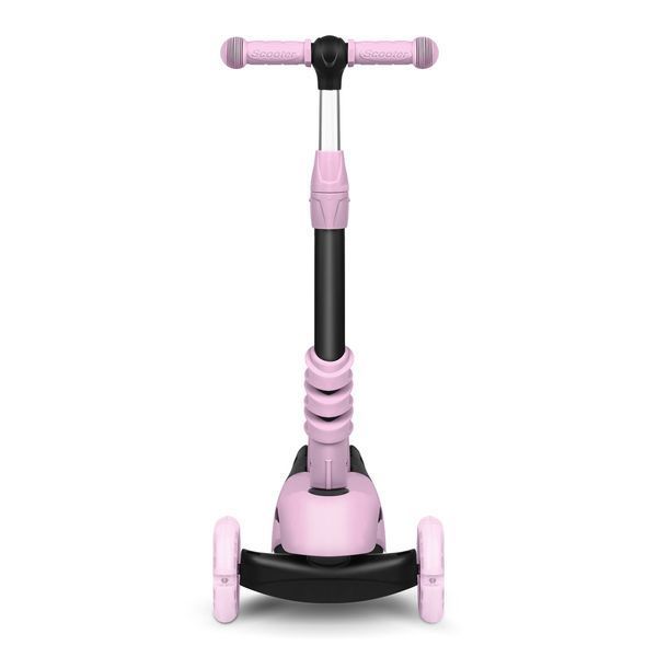 Самокат дитячий триколісний Ricokids Cubi рожевий 765501 фото