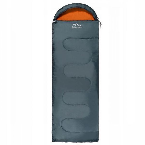 Спальний мішок (спальник) ковдра SportVida SV-CC0065 +2 ...+21&deg;C R Navy Green/Orange SV-CC0065 фото