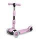Самокат дитячий триколісний Ricokids Cubi рожевий 765501 фото 3