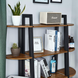 Етажерка Leobert Wooden кутова в стилі Loft 5903332062348 фото 6