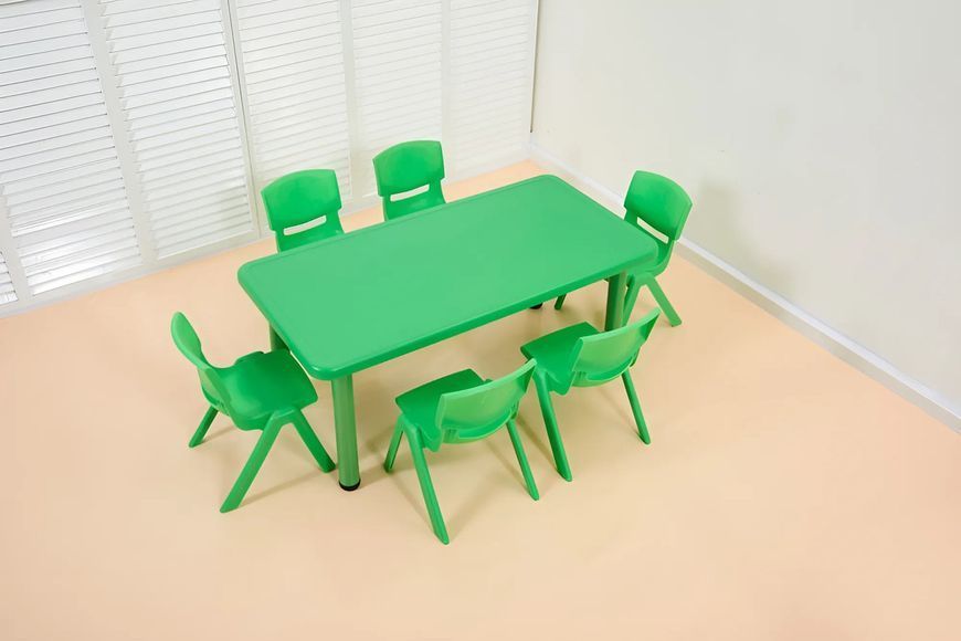 Дитячий столик з стільцями Terrio Салатовий TS-546G фото
