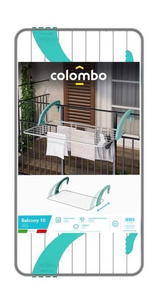 Сушарка для білизни навісна Colombo Balcony 10 (ST188) 931868 фото