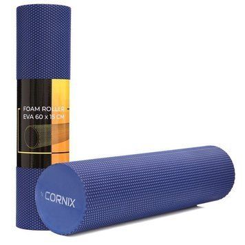 Масажний ролик Cornix EVA+ 60 x 15 см (валик, роллер) XR-0309 Navy Blue XR-0309 фото