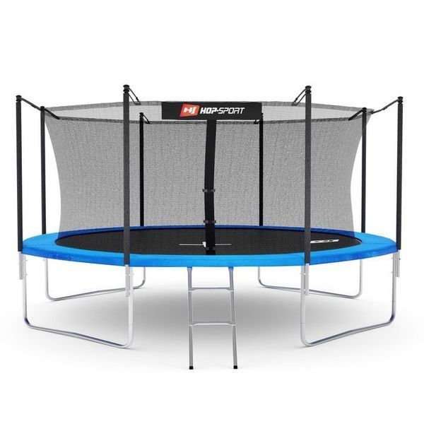 Батут Hop-Sport 12ft (366cm) blue з внутрішньою сіткою 103867-1664 фото