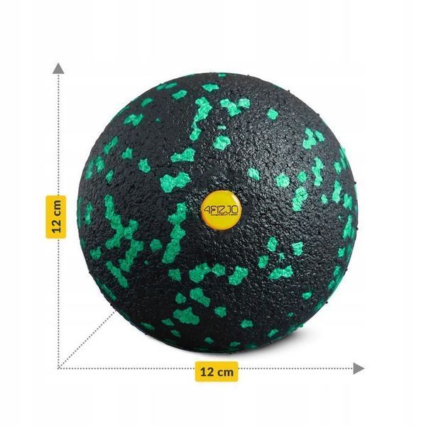 Масажний м'яч 4FIZJO EPP Ball 12 Black/Green (P-5907222931264) 142252-2692 фото