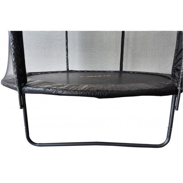 Батут з сіткою та драбинкою 312 см Atleto Black + подарунок м'ячик 42400583 фото