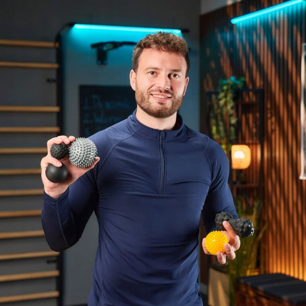 Набір масажних м'ячів Trex Sport TX-005MSC 5в1 для йоги та фітнесу EPP 5902308233713 фото