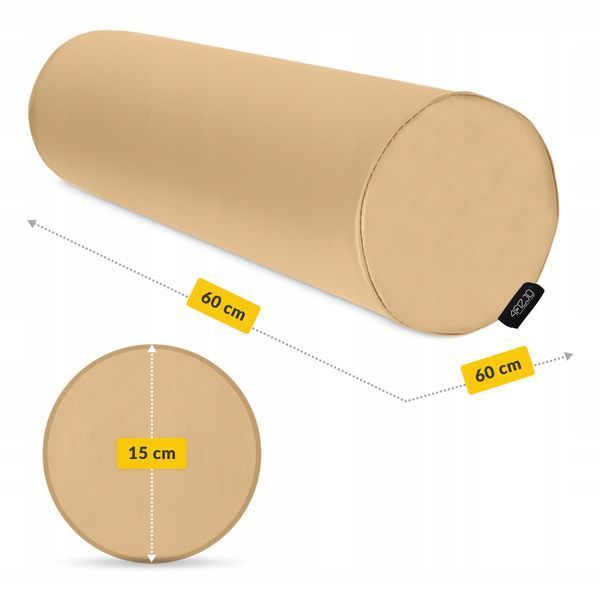 Валик для реабілітації та масажу 4FIZJO 60 x 15 см Biege (P-5907739319746) P-5907739319746 фото