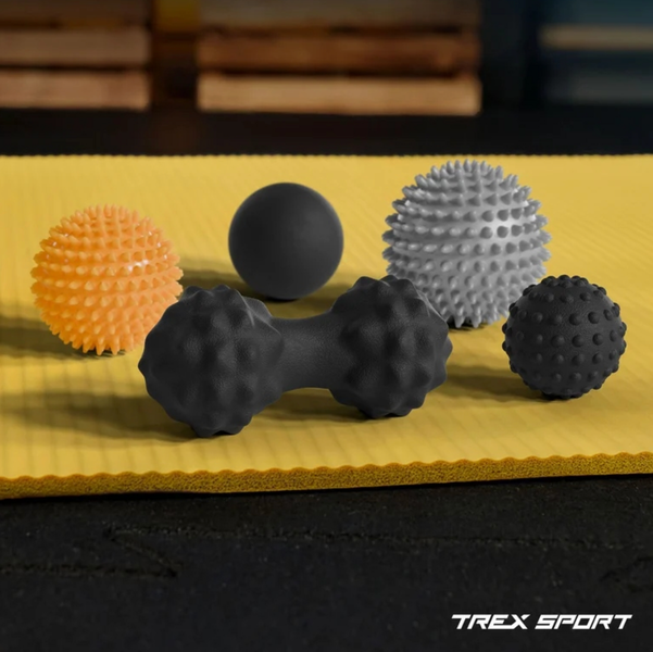 Набір масажних м'ячів Trex Sport TX-005MSC 5в1 для йоги та фітнесу EPP 5902308233713 фото