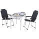Стіл Bo-Camp Premium 90x60 cm Grey (1404402) DAS303276 фото 6
