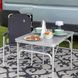 Стіл Bo-Camp Premium 90x60 cm Grey (1404402) DAS303276 фото 5