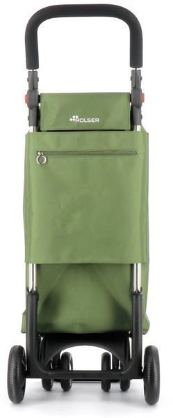 Сумка-візок Rolser I-Bag MF 4.2 Tour Plus Khaki &ndash; легка, маневрена, з регульованою ручкою та місткою сумкою 931957 фото