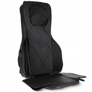 Масажна накидка 4FIZJO Shiatsu багатофункціональна, з підігрівом Black (P-5905973403528) P-5905973403528 фото