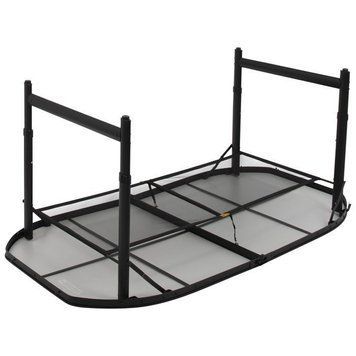 Стіл Bo-Camp Northgate Oval 150x80 cm Black/Grey (1404188) 108826-1106821 фото
