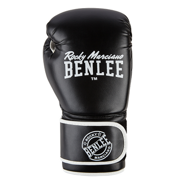 Рукавички боксерські Benlee QUINCY 10oz / PU / чорні 149511-1888 фото