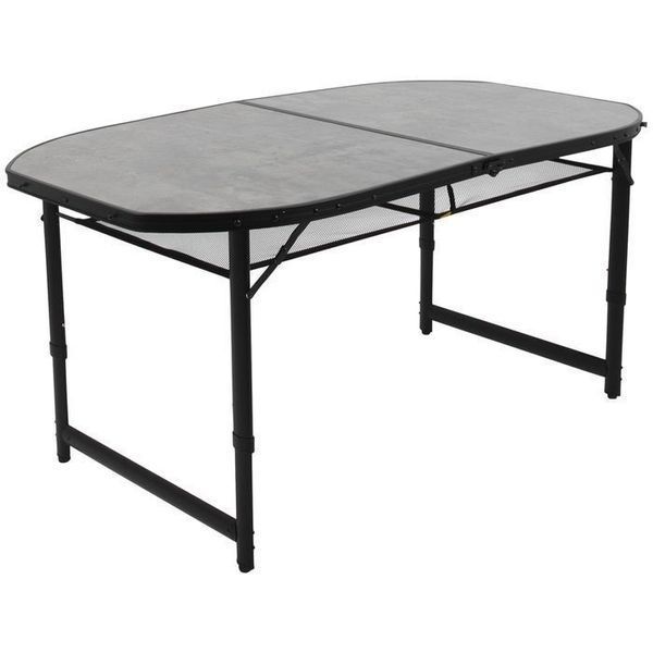 Стіл Bo-Camp Northgate Oval 150x80 cm Black/Grey (1404188) 108826-1106821 фото