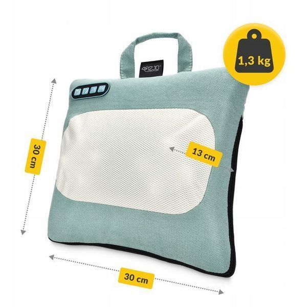 Подушка-масажер 4FIZJO Shiatsu Lite Green (P-5905973404143) 146044-2692 фото