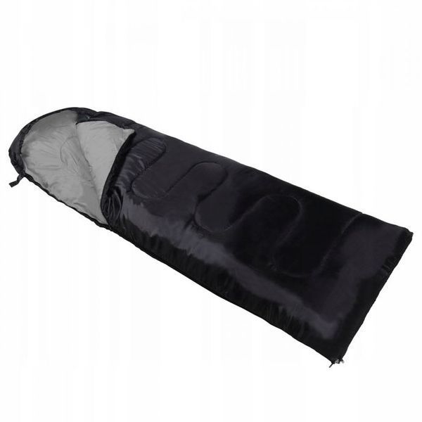 Спальний мішок (спальник) ковдра SportVida SV-CC0062 +2 ...+21&deg;C R Black/Grey SV-CC0062 фото