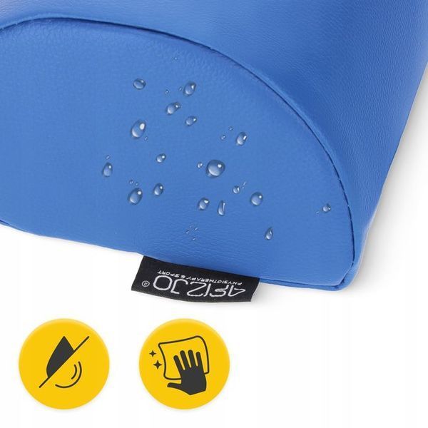 Напіввалик для реабілітації та масажу 4FIZJO 60 x 15 x 10 Blue (P-5907739319760) 147035-2692 фото