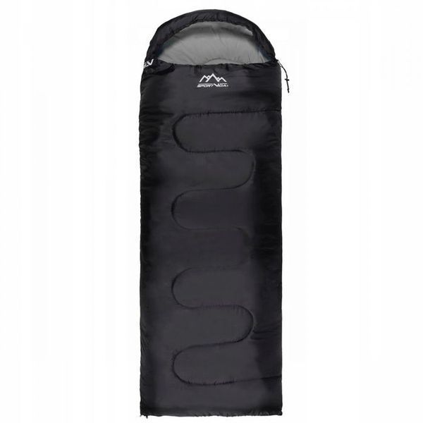 Спальний мішок (спальник) ковдра SportVida SV-CC0062 +2 ...+21&deg;C R Black/Grey SV-CC0062 фото