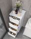 Пенал-шафа Leobert Sven для ванної, білий 5903332094318 фото 5