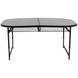 Стіл Bo-Camp Northgate Oval 150x80 cm Black/Grey (1404188) 108826-1106821 фото 3