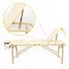 Масажний стіл складний 4FIZJO Massage Table+ Wood W60 Beige (P-5907739318367) 147871-2692 фото 7