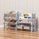 Стелаж з контейнерами + книжкова полиця 2в1 &ldquo;Cutie Maxi&rdquo; Блакитний 22481-163765 фото 1
